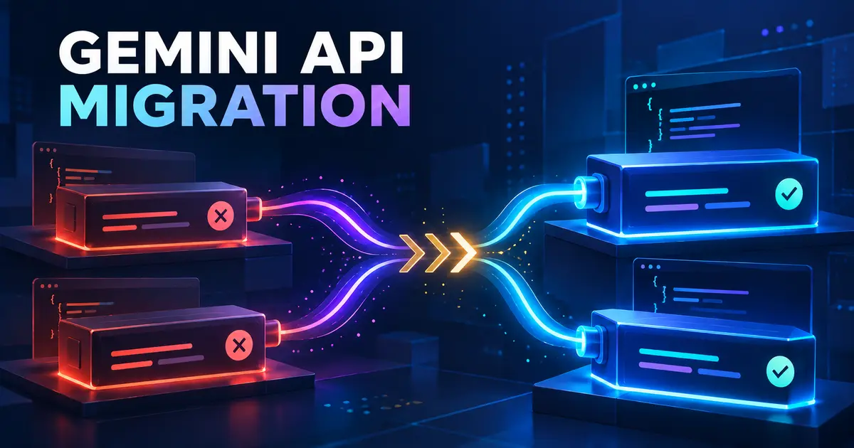 Gemini API migration from deprecated Flash models to current replacements